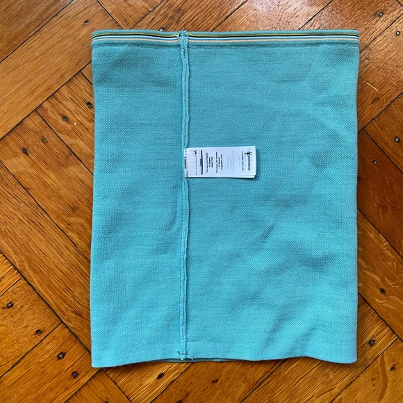 Smartwool Neck Gaiter Wool Sport Scarf Light Blue EUC Women’s Men Winter Merino - Picture 3 of 7